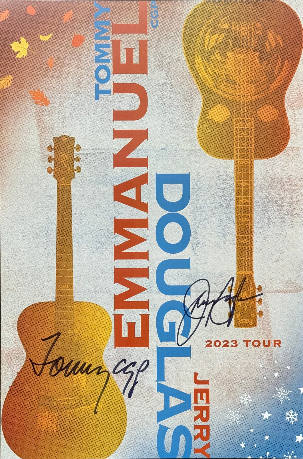 2023 TE & Jerry Douglas Tour Poster