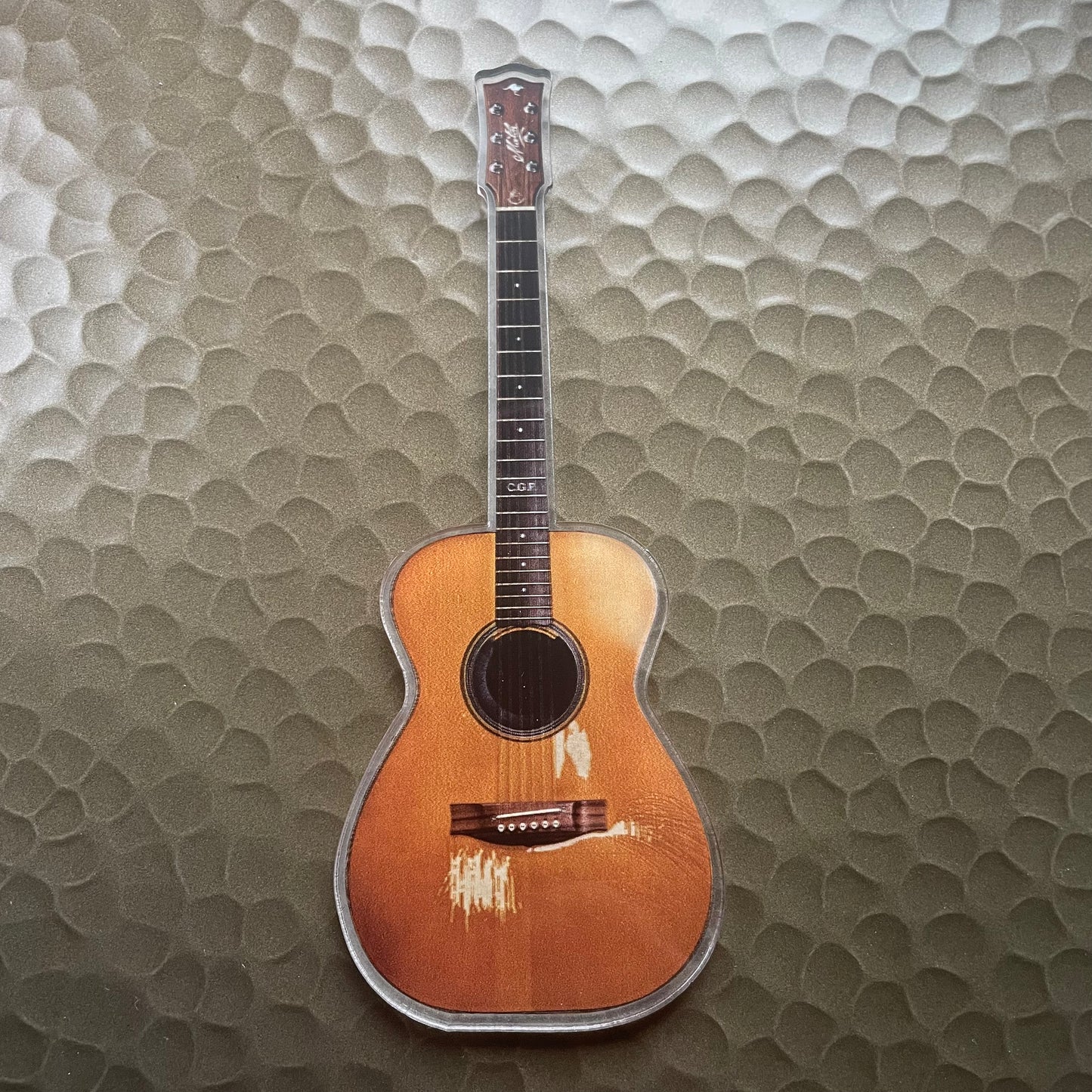 Acrylic Guitar Magnet